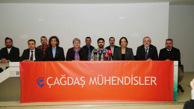 Makina Mühendisleri Odası Bursa Şubesi’ne Çağdaş Mühendisler Grubu adaylığını açıkladı