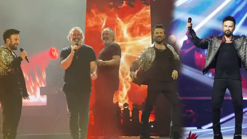 Tarkan konserinde Cem Yılmaz sürprizi! İşte sosyal medyaya damga vuran görüntüler Megastar Tarkan, dün akşam İstanbul konserlerinin üçüncüsünde hayranlarıyla buluştu. Gecenin