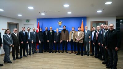 Bursaspor yönetiminden AK Parti İl Başkanı Gürkan’a ziyaret