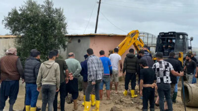 Tahliye kanalına düşen küçük Berra’dan acı haber