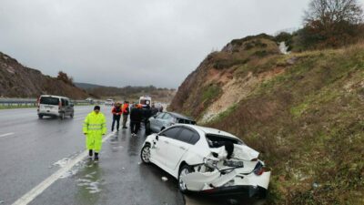 İstanbul-İzmir Otoyolu’nda zincirleme kaza: Ölü ve yaralılar var