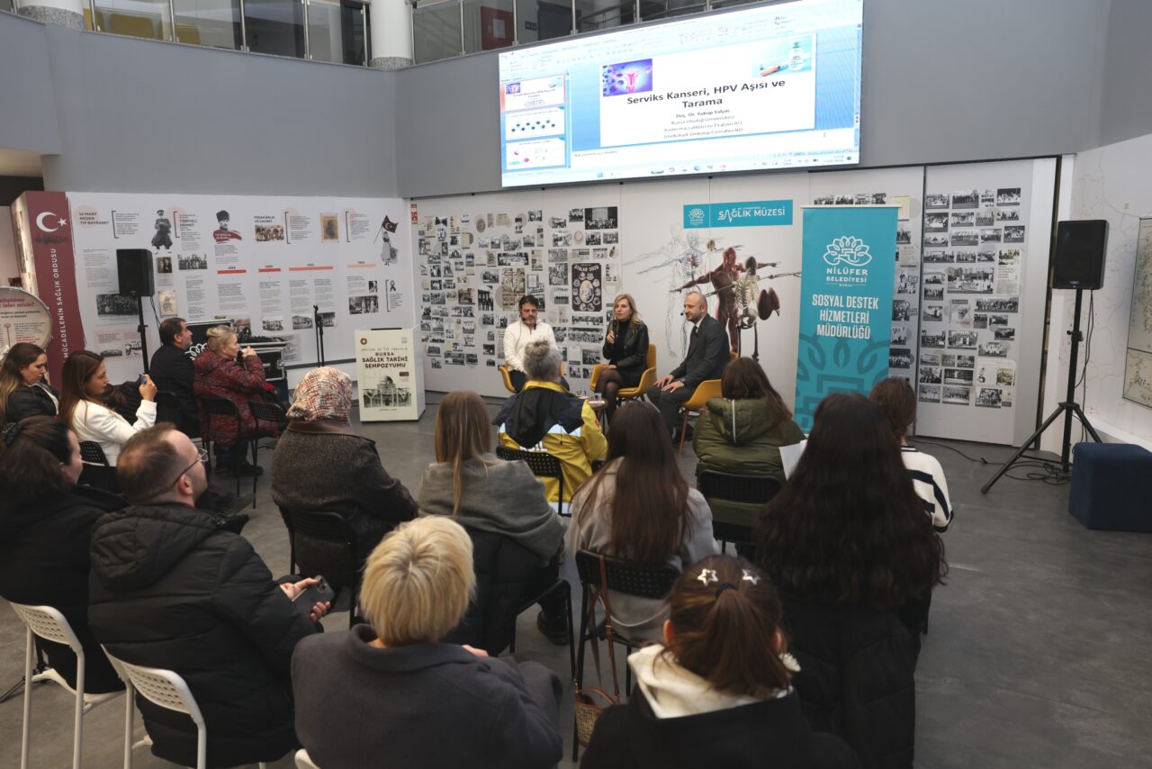 Bursa Nilüfer’de HPV aşısı ve taramalar konuşuldu Bursa Nilüfer’de HPV aşısı ve taramalar konuşuldu