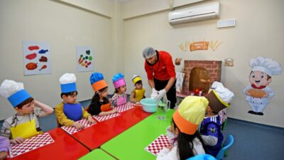 Bursa’da minikler ekmeğin hikayesini öğrendi