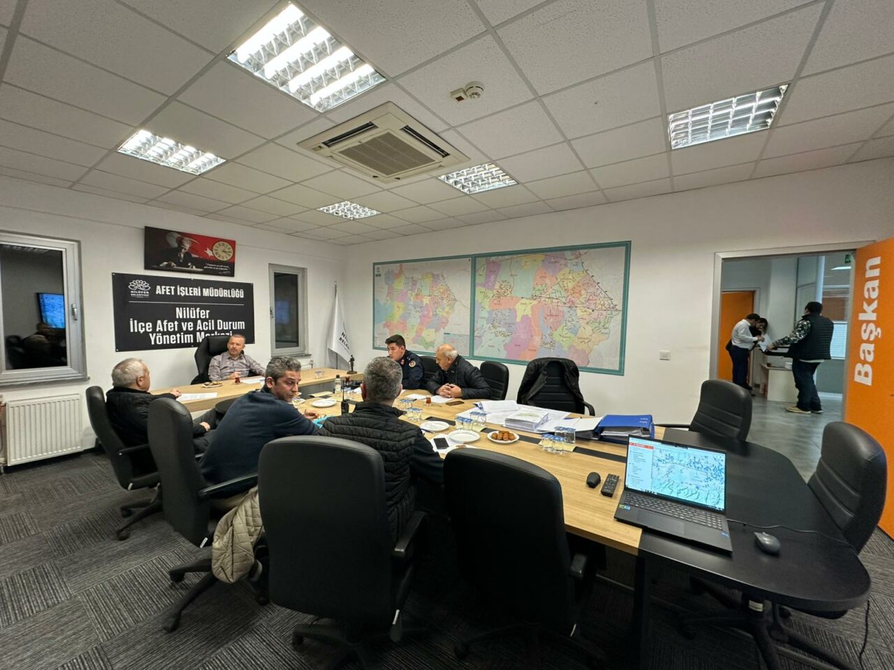 Bursa Nilüfer’de afetlere karşı hazırlık tatbikatı