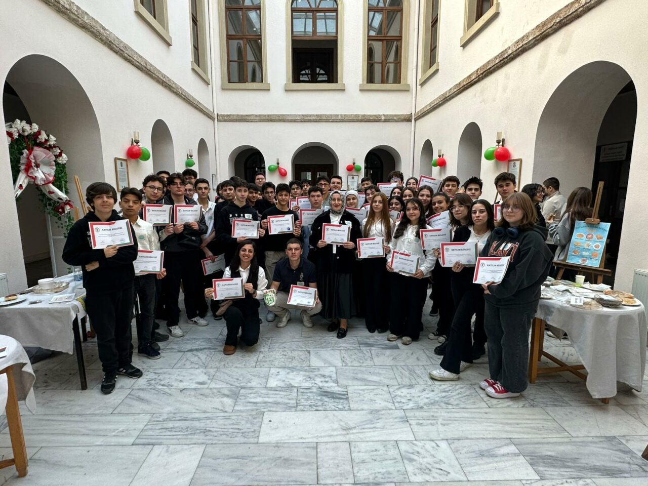 Bursa’nın tarihi lisesinde gastronomi şöleni