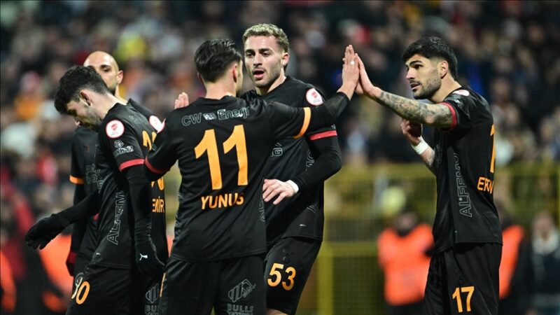 Ziraat Türkiye Kupası A Grubu ikinci hafta maçında Galatasaray, deplasmanda