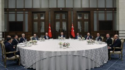 Cumhurbaşkanı Erdoğan yasama, yürütme ve yargı temsilcilerini ağırladı