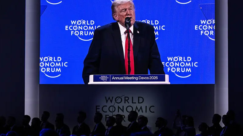 Trump Davos’ta Avrupa’ya çattı: “Grönland’ı istiyoruz, ancak biz koruyabiliriz” Trump Davos’ta Avrupa’ya çattı: “Grönland’ı istiyoruz, ancak biz koruyabiliriz”
