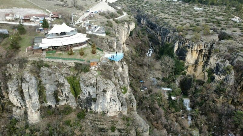 Karabük'ün UNESCO Dünya Kültür Mirası Listesi'nde bulunan Safranbolu ilçesinde İncekaya