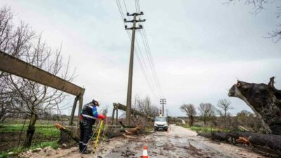 UEDAŞ, Bursa’daki fırtınaya karşı teyakkuzda