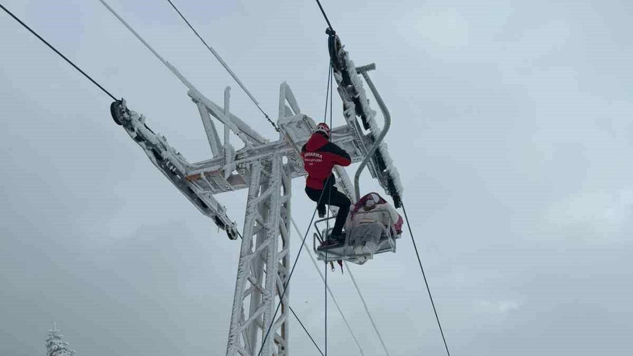 Uludağ’da korku dolu anlar