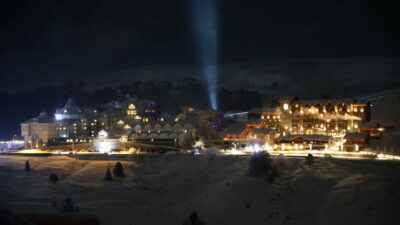 Uludağ’da yılbaşı coşkuyla karşılandı