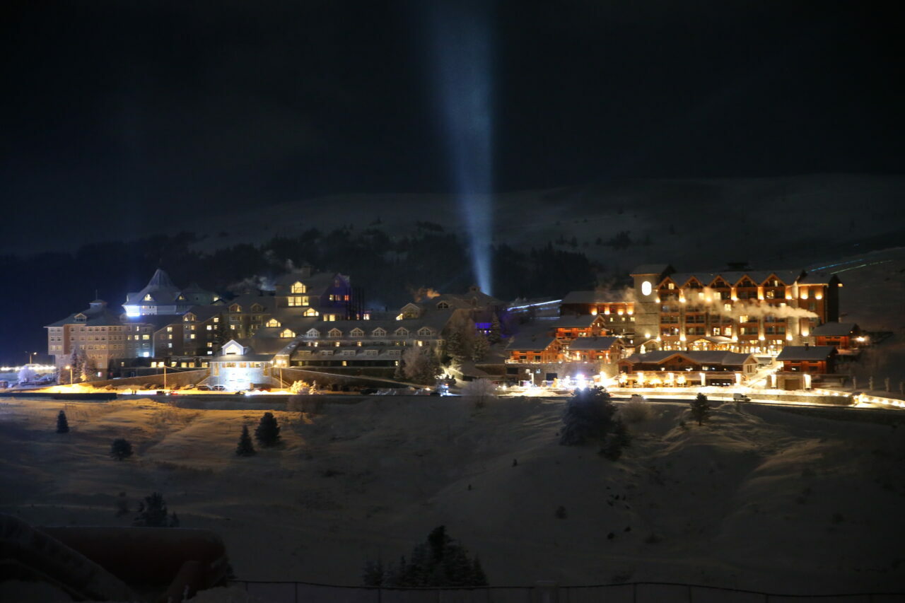 Uludağ’da yılbaşı coşkuyla karşılandı