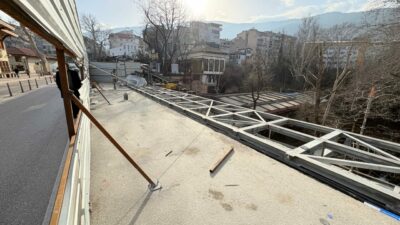 Bursa’da iki ilçeyi birbirine bağlayan köprüde yeni aşamaya geçildi