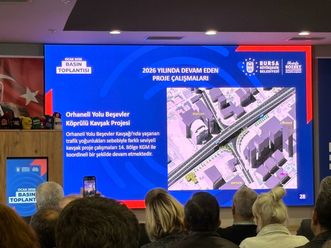 Bursa’da trafiğini azaltmak için 2 yeni proje! Başkan Bozbey duyurdu…