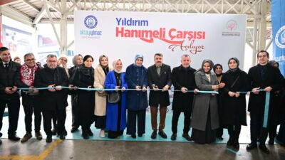 Bursa Yıldırım’da ‘Hanımeli Çarşısı’