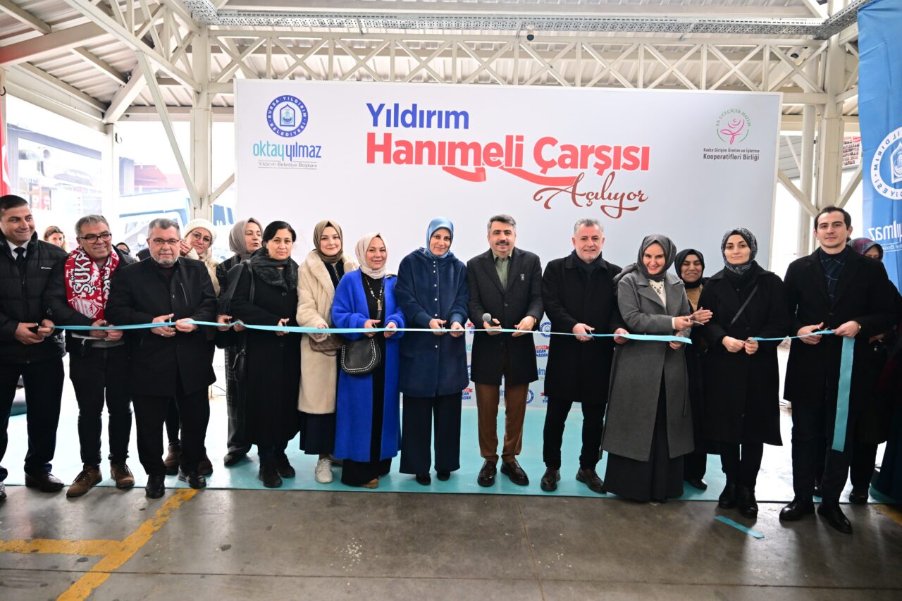 Bursa Yıldırım’da ‘Hanımeli Çarşısı’