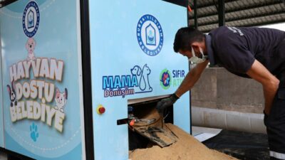 Bursa’da sokak hayvanlarına sıcak yuva