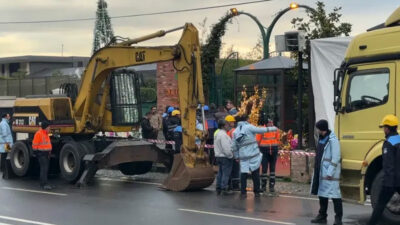 Ünlü gece kulübünde yıkım