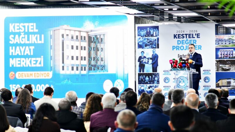 Başkan Ferhat Erol’dan ‘Kestel’e değer’ yatırımlar!