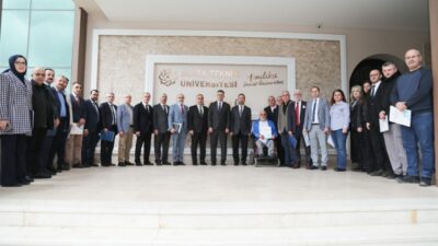 Bursa Teknik Üniversitesi’nde personele vefa ödülü