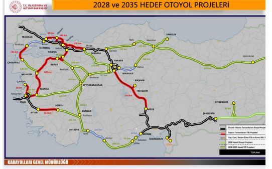 Ulaştırma Bakanlığı’ndan Bursa’yı heyecanlandıran 2 otoyol projesi