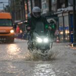 Caddeler su altında kaldı!