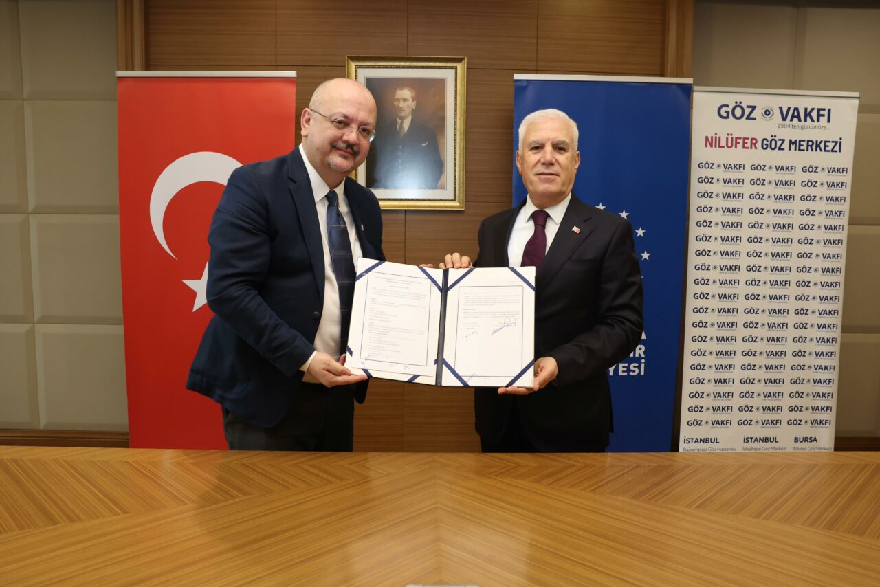 Bursa Büyükşehir ile Göz Nuru Koruma Vakfı arasında önemli iş birliği