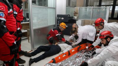 BUSKİ’de gerçeği aratmayan tatbikat