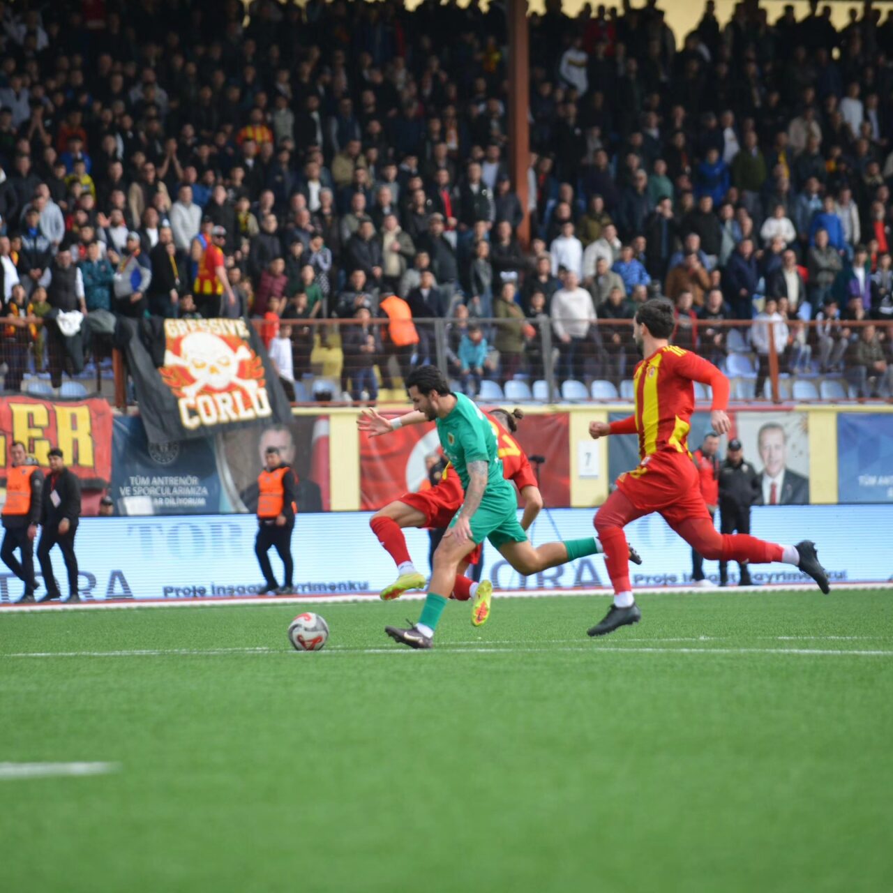 Bursa ekibi Çorlu’dan çıkamadı