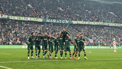 Bursaspor maçında ilk gol penaltıdan!