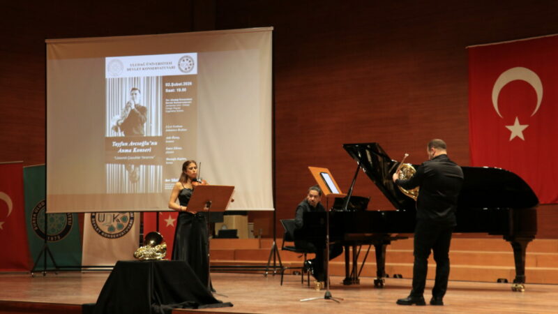 Lösemili çocuklar yararına düzenlenecek konserin provaları için geldiği Bursa Uludağ