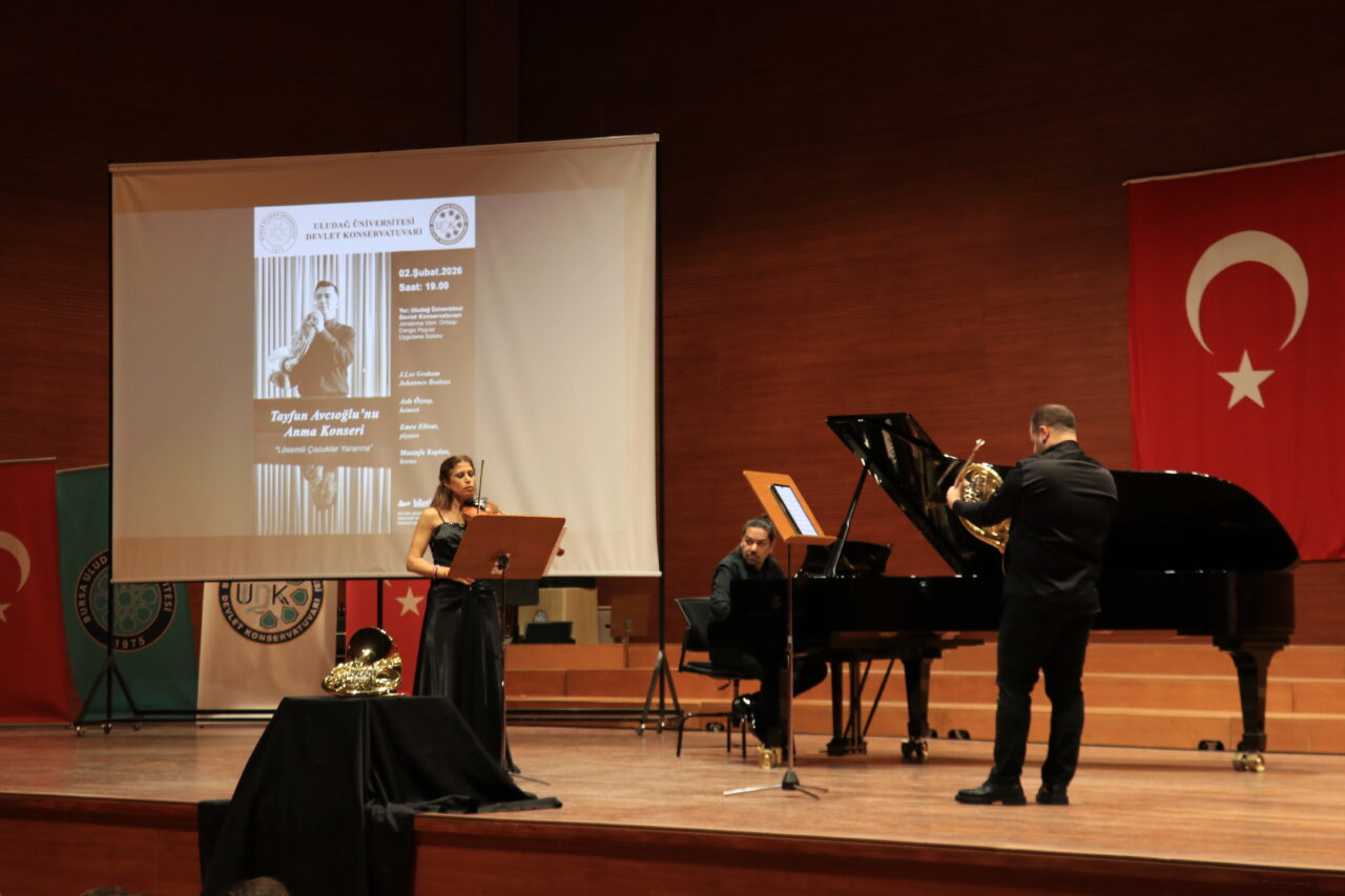 Korno sanatçısı Tayfun Avcıoğlu’nun yarım kalan hayali Bursa’da gerçekleştirildi