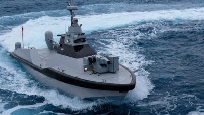 Türkiye’nin ilk silahlı insansız deniz aracı göreve başladı