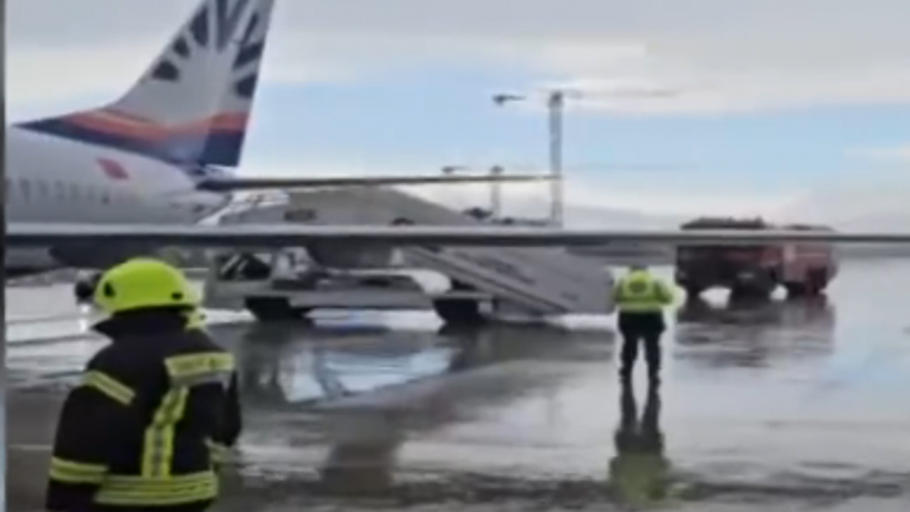 Antalya Havalimanı’nda faciadan dönüldü