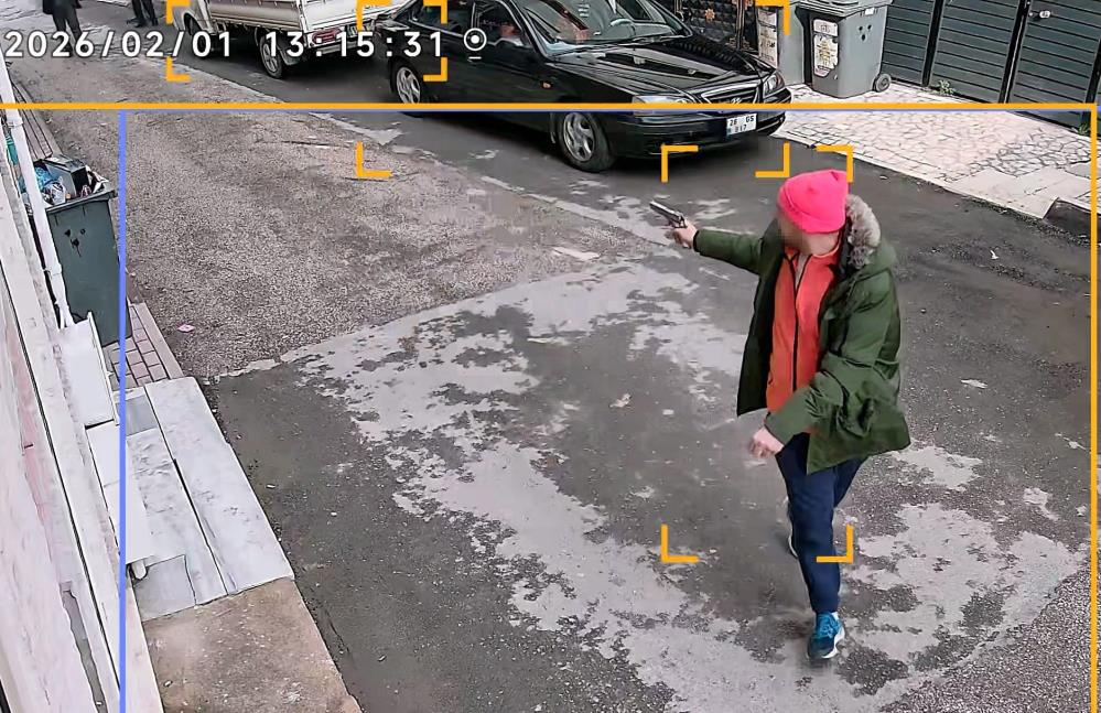 Bursa’daki damat dehşeti kameralara böyle yansıdı