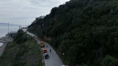 Bursa’da saatlerdir kapalı olan yol ulaşıma açıldı!