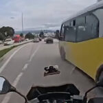 Bursa’da trafikte kavga! O anlar kamerada