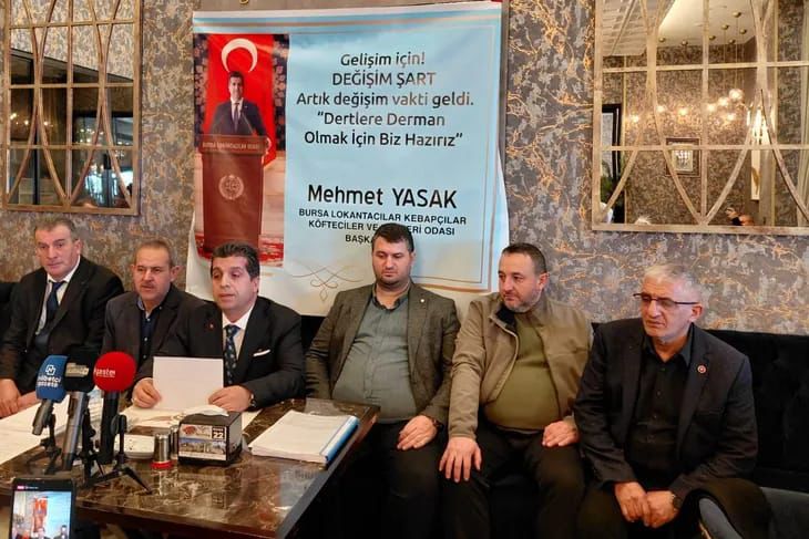 Bursa Lokantacılar Odası’nda değişim çağrısı