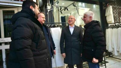 AK Parti Bursa İl Başkanı Gürkan’dan esnaf ziyareti