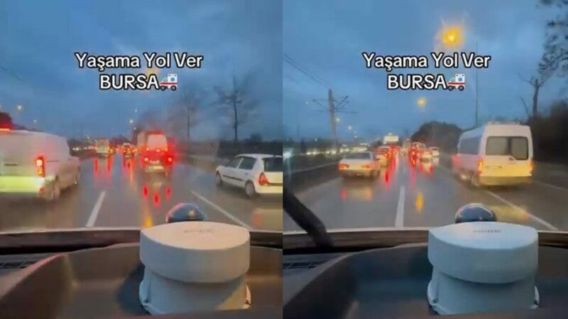 Bursa’da ambulans için seferber oldular!