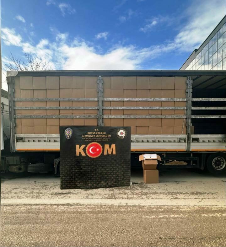 Bursa’da kaçakçılıkla mücadele: 10 milyon 510 bin adeti ele geçirildi…