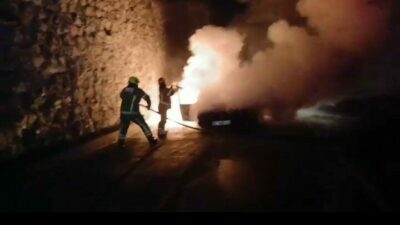 Bursa’da korku dolu anlar