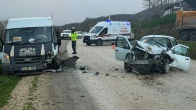 Bursa’da virajda sollama kazası