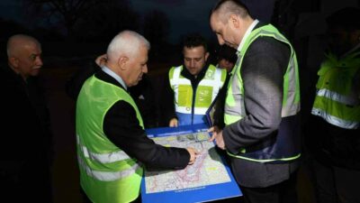 Bursa’nın batı aksını rahatlatacak yeni yolda sona doğru