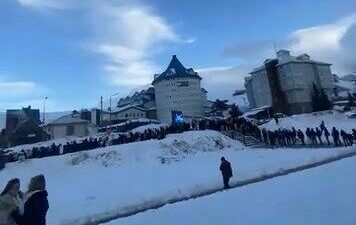 Bursa’nın zirvesinde 1 kilometrelik kuyruk