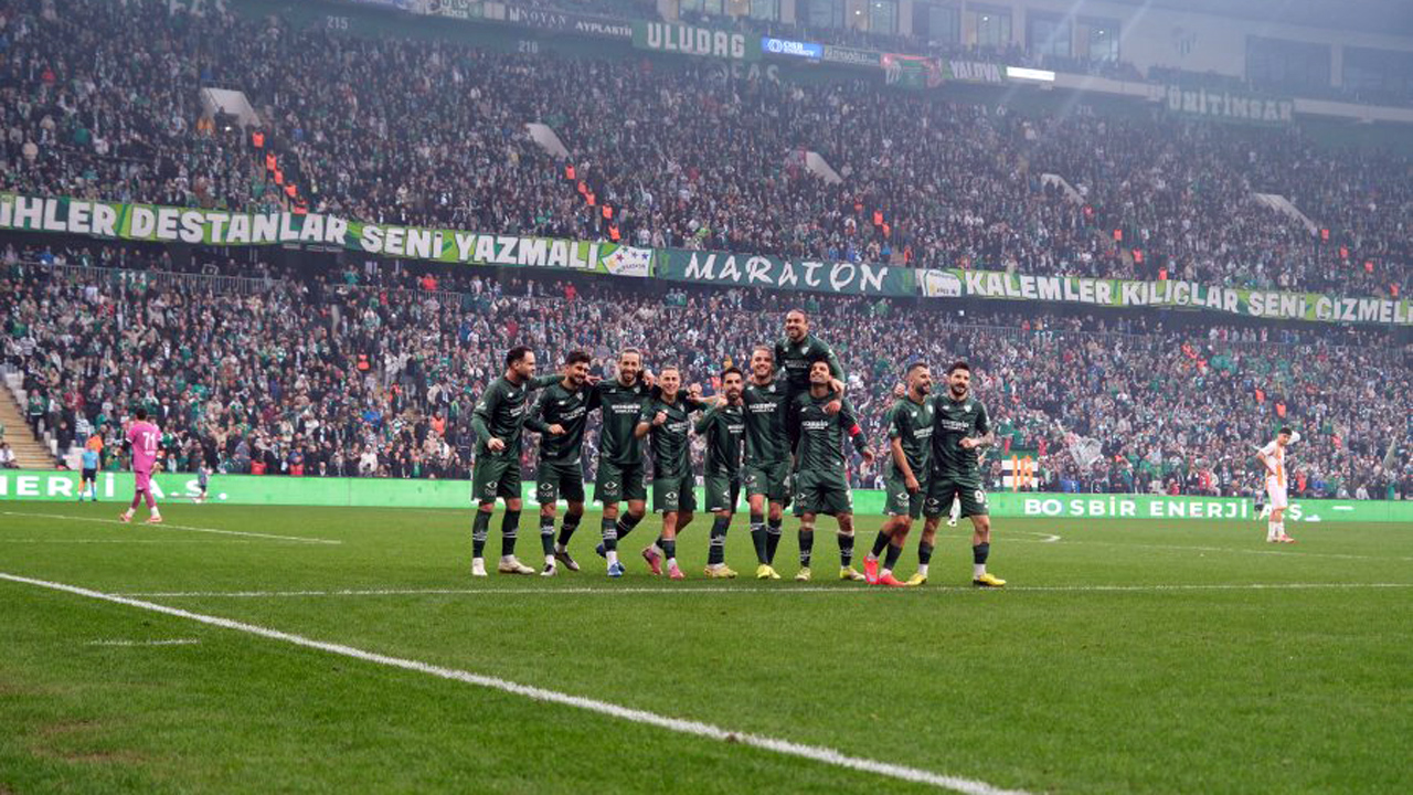 TFF’den Bursaspor’a ödül