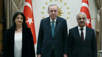 Cumhurbaşkanı Erdoğan DEM Parti heyeti ile görüştü