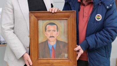 Nazım Hikmet’in Bursa Cezaevi’nde yaptığı bilinmeyen tablo bulundu