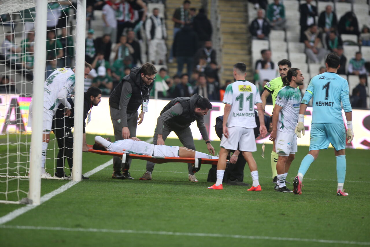 Bursaspor’da sakatlık şoku!